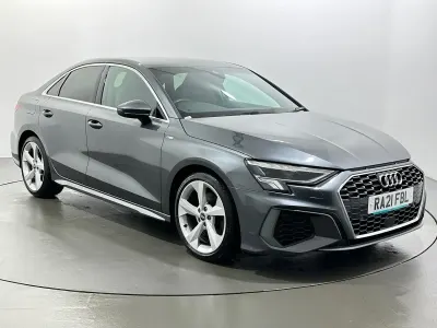Used Audi A3 S-Line 150 HP (110 kW) 2021 Grey Sedan