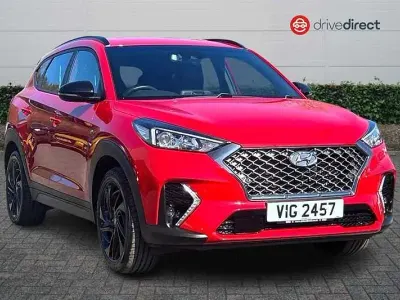Used Hyundai Tucson N Line 136 HP (100 kW) 2020 Red SUV