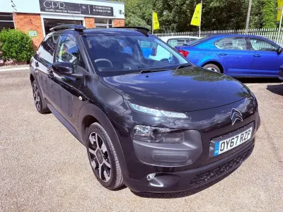 Used Citroën C4 Cactus Flair 82 HP (60 kW) 2017 Black Hatchback