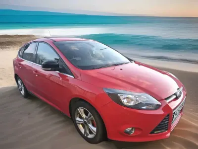 Używany Ford Focus Zetec 2012 Czerwony Hatchback