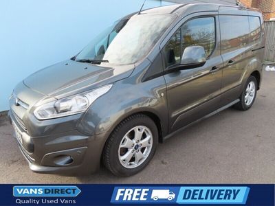 used Ford Transit Connect 200 LIMITED 1.5 TDCI 120 AUTOMATIC SAT NAV AIR CON EURO 6 SWB