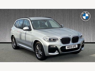 Used BMW X3 M Sport 187 HP (137 kW) 2019 Silver SUV