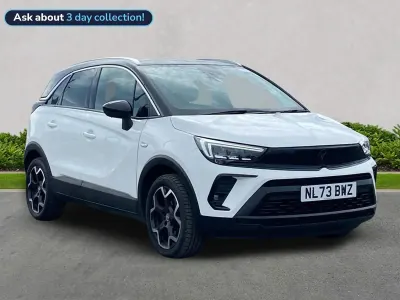 Used Vauxhall Crossland Ultimate 110 HP (80 kW) 2023 White SUV