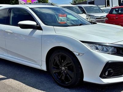 White Used 2019 Honda Civic SR Hatchback | £8,795 (Fair price)
