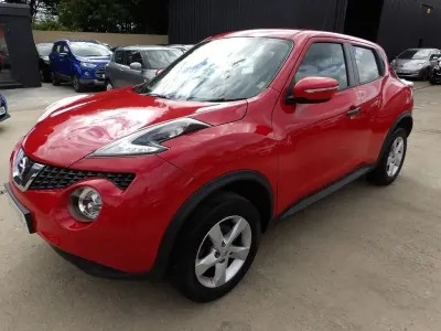 Used Nissan Juke Visia 94 HP (69 kW) 2017 Red SUV
