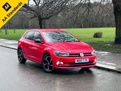 Used VW Polo Beats 65 HP (47 kW) 2019 Red Hatchback