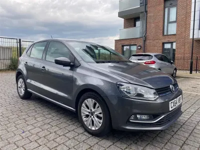 Used VW Polo SE 90 HP (66 kW) 2014 Grey Hatchback