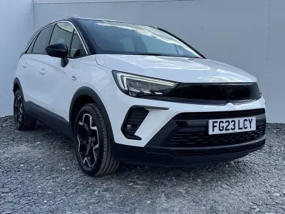 Used Vauxhall Crossland Ultimate 110 HP (80 kW) 2023 White SUV
