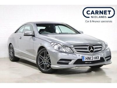 Silver Used 2013 Mercedes E200 Coupe | £11,190 (Fair price)