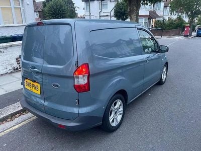 Used Ford Transit Limited 100 HP (73 kW) 2019 Blue Van