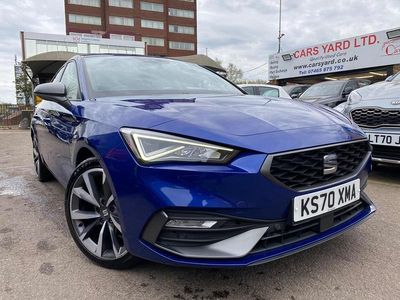 Used Seat Leon FR Sport 110 HP (80 kW) 2021 Blue Hatchback