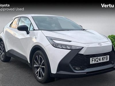 White Used 2024 Toyota C-HR Design SUV | £24,371 (Fair price)