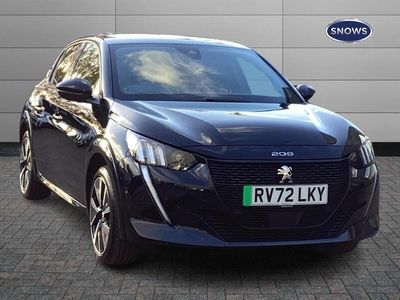 used Peugeot e-208 50KWH GT AUTO 5DR (7.4KW CHARGER) ELECTRIC FROM 2023 FROM BASINGSTOKE (RG21 6YL) | SPOTICAR