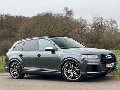 Grey Used 2016 Audi SQ7 Black Edition SUV | £21,990