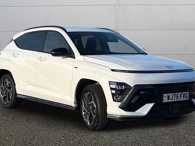 White New 2025 Hyundai Kona N Line SUV | £23,699 (Good price)