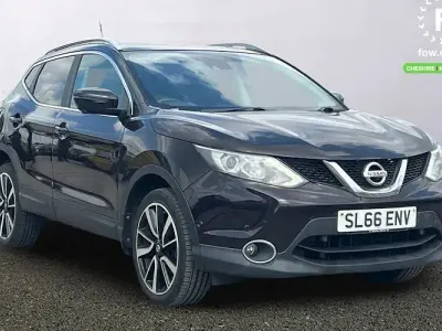 Used Nissan Qashqai Tekna 110 HP (80 kW) 2016 Black SUV