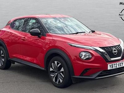 Used Nissan Juke Acenta 114 HP (83 kW) 2023 Red SUV