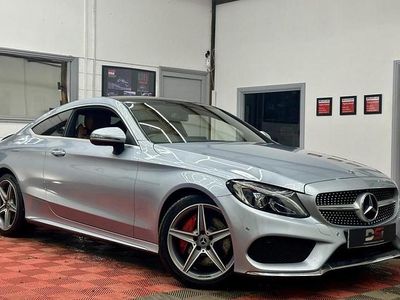 Silver Used 2017 Mercedes C250 AMG Line Premium Coupe | £16,290 (Fair price)