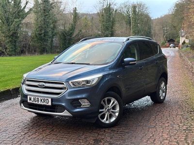 Used Ford Kuga Titanium 120 HP (88 kW) 2018 Blue SUV