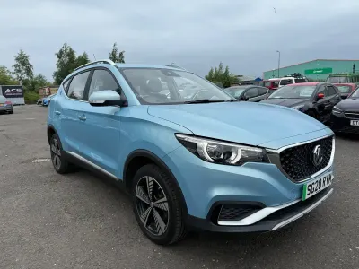 Used MG ZS Exclusive 105 kW (143 HP) 2020 Blue SUV