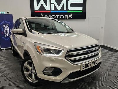 Used Ford Kuga Titanium 150 HP (110 kW) 2017 White SUV