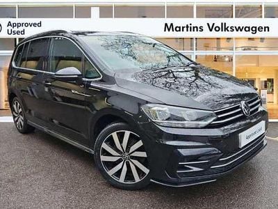 Black Used 2022 VW Touran R-line MPV | £22,190 (Fair price)