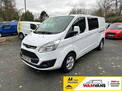 Used Ford Transit Custom Limited 130 HP (95 kW) 2017 White Van