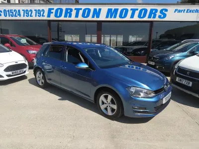 Used VW Golf VII Match 2015 Blue Hatchback