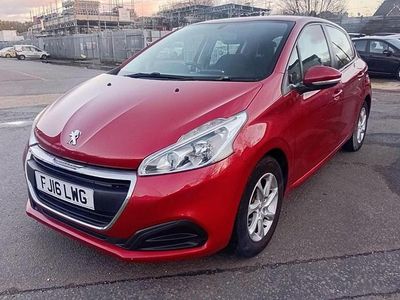 Red Used 2017 Peugeot 208 Active Hatchback | £6,990 (Fair price)