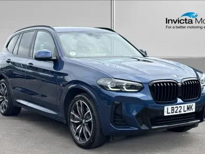 Used BMW X3 M Sport 190 HP (139 kW) 2022 Phytonic blue SUV