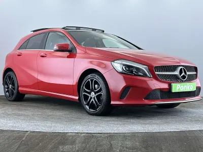 Used Mercedes A200 Sport Edition 136 HP (100 kW) 2018 Red Hatchback