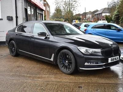 Black Used 2017 BMW 730L Exclusive Sedan | £16,450 (Fair price)