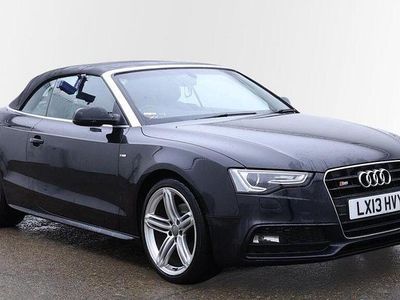 Black Used 2013 Audi A5 Cabriolet S-Line Cabriolet | £6,999 (Fair price)