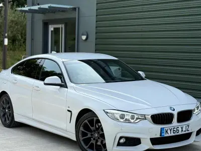 Used BMW 418 M Sport 150 HP (110 kW) 2016 White Coupe