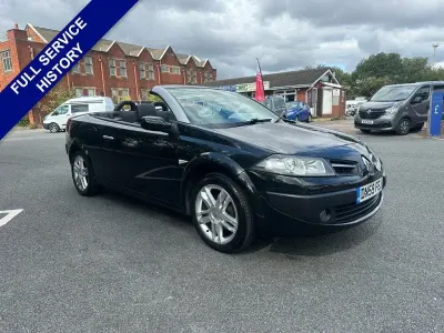 Used Renault Mégane Cabriolet Dynamique 2009 Black Cabriolet