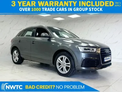 Used Audi Q3 S-Line 150 HP (110 kW) 2015 Grey SUV