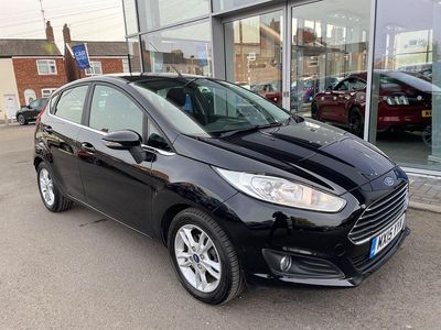Used Ford Fiesta Zetec 2015 Black Hatchback