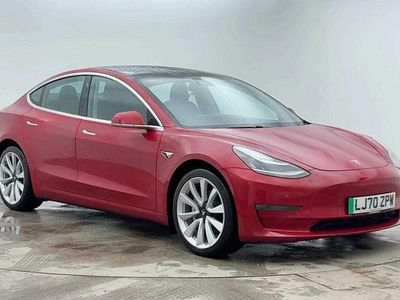Used Tesla Model 3 366 kW (498 HP) 2020 Red Sedan
