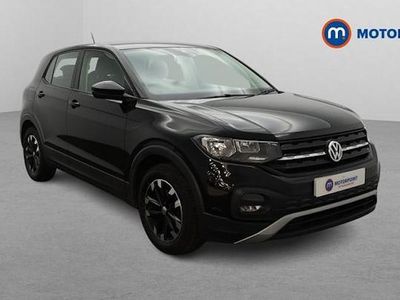 Usado VW T-Cross S 95 HP (69 kW) 2020 Preto SUV