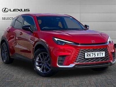 Red Used 2025 Lexus LBX SUV | £31,475 (Fair price)