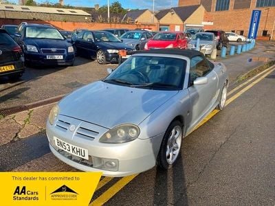 Silver Used 2003 MG F Cabriolet | £1,995 (Fair price)