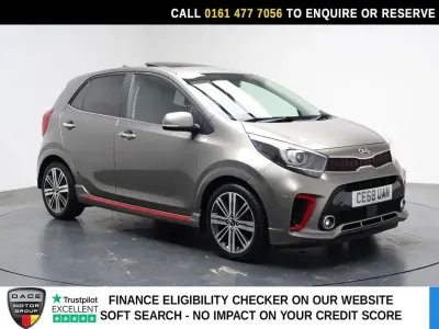 Used Kia Picanto GT-Line S 83 HP (61 kW) 2018 Silver Hatchback