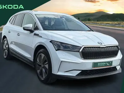 Usado Skoda Enyaq iV 154 kW (210 CV) 2024 Blanco SUV