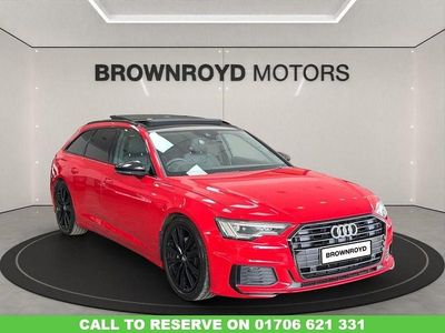 Used Audi A6 S-Line 204 HP (150 kW) 2018 Red Estate