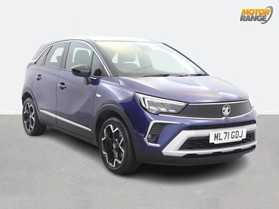 Used Vauxhall Crossland Ultimate 120 HP (88 kW) 2021 Blue SUV