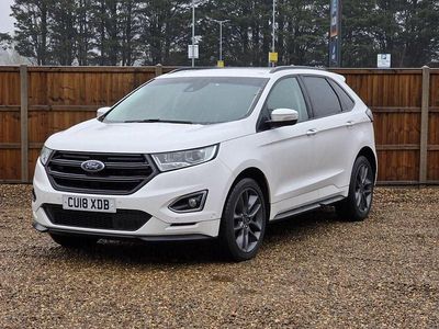 White Used 2018 Ford Edge Sport SUV | £12,500 (Fair price)