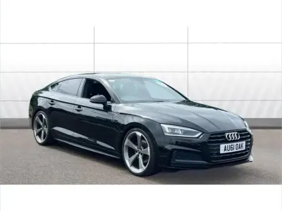 Used Audi A5 Black Edition 150 HP (110 kW) 2019 Black Coupe