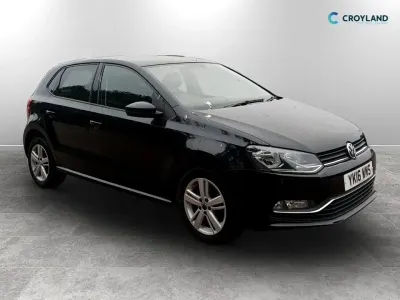 Used VW Polo Match 2016 Black Hatchback