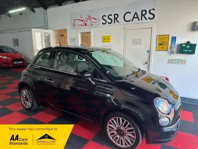 Gebraucht Fiat 500 S 69 PS (50 kW) 2015 Schwarz Kleinwagen