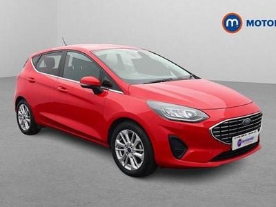 Red Used 2022 Ford Fiesta Titanium Hatchback | £13,249 (Fair price)